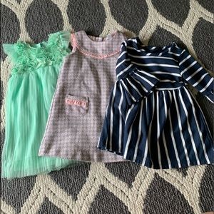 Lot of 3 girls dresses